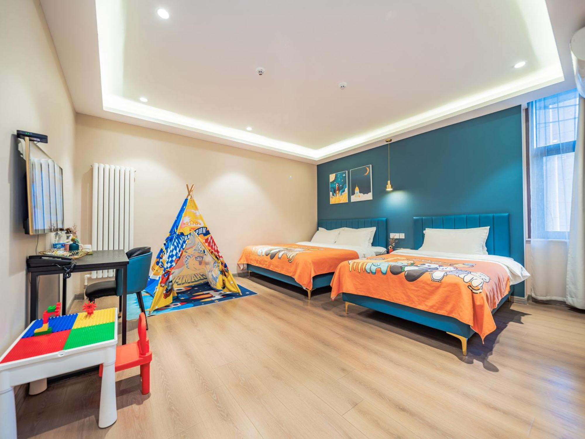 Wutong Ins Designer Hotel Xian Bagian luar foto